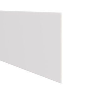 Volschuim plat 400x9 mm 2-zijdig afgerond