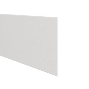Volschuim plat 300x9 mm 2-zijdig afgerond